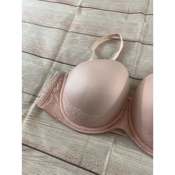 Torrid Curve Women's Soft Pink Padded Bra - 46DD - Picture 2 of 12
